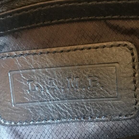 L.A.M.B. Camo Green Crossbody Bag with Zipped Pockets - Picture 10 of 10